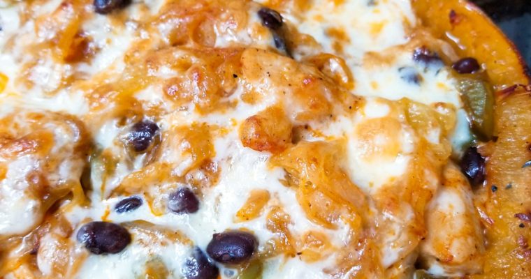 Enchilada Spaghetti Squash Bake